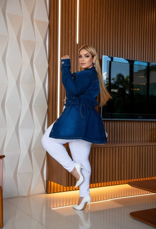 PARKA JEANS PLUS ESCURA - Imagem 2